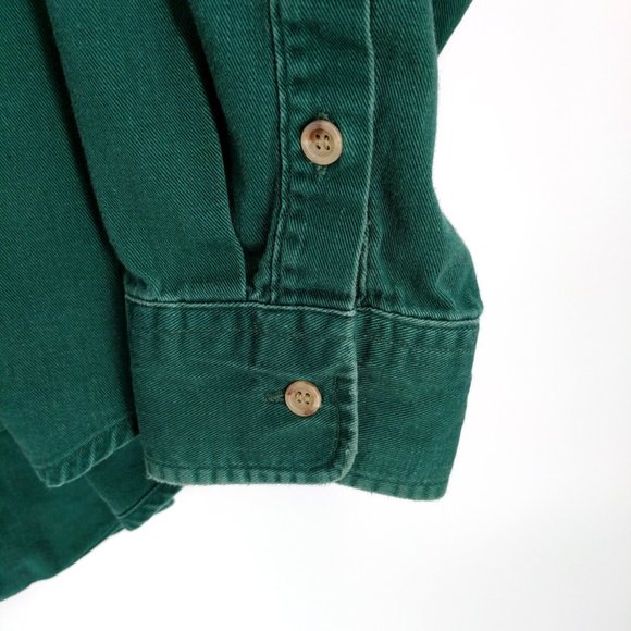 Vintage Duck Head Twill Cotton Flannel Shirt XL - Picture 8 of 9